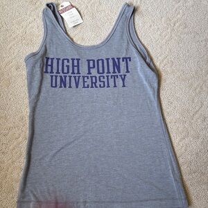 Gray High Point University Tank Top